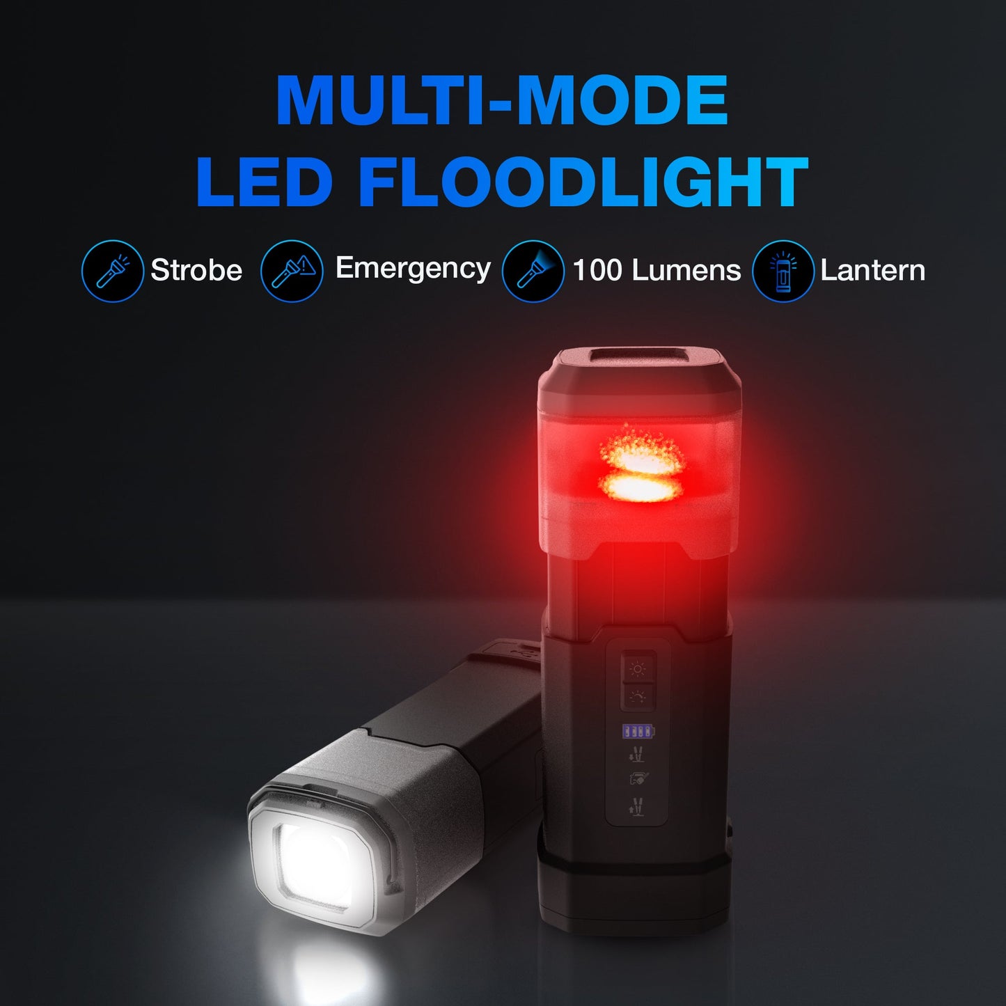TYPE S 10,000 mAh Jump Starter and Portable Work Lantern - Dynamic Flex Series - DF10