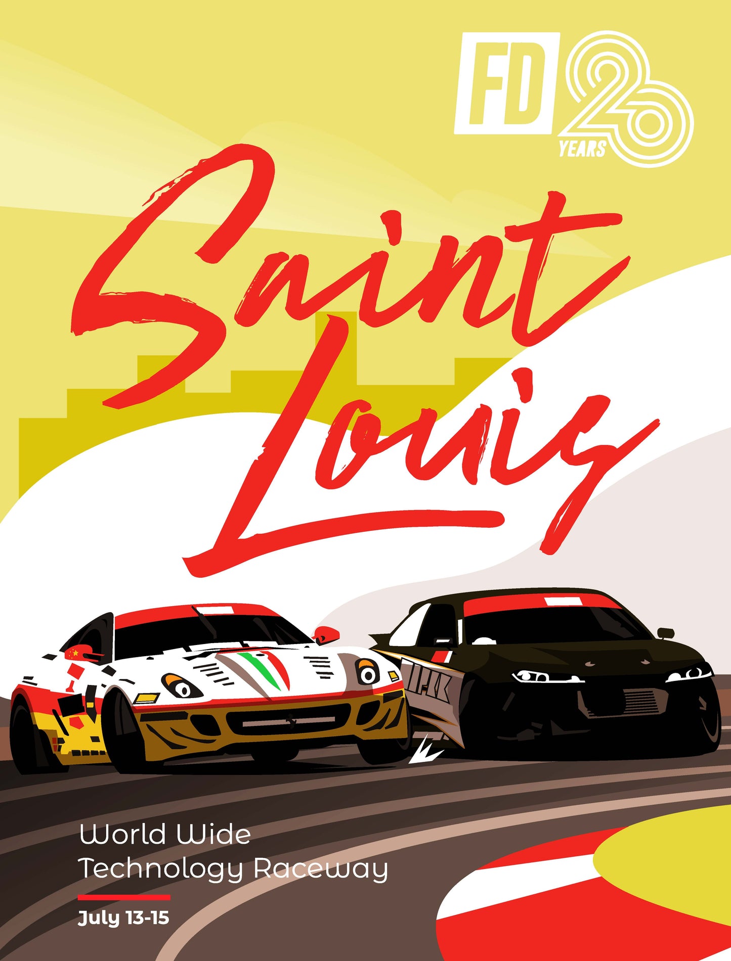 2023 Formula DRIFT Limited Edition Poster - St Louis, MO