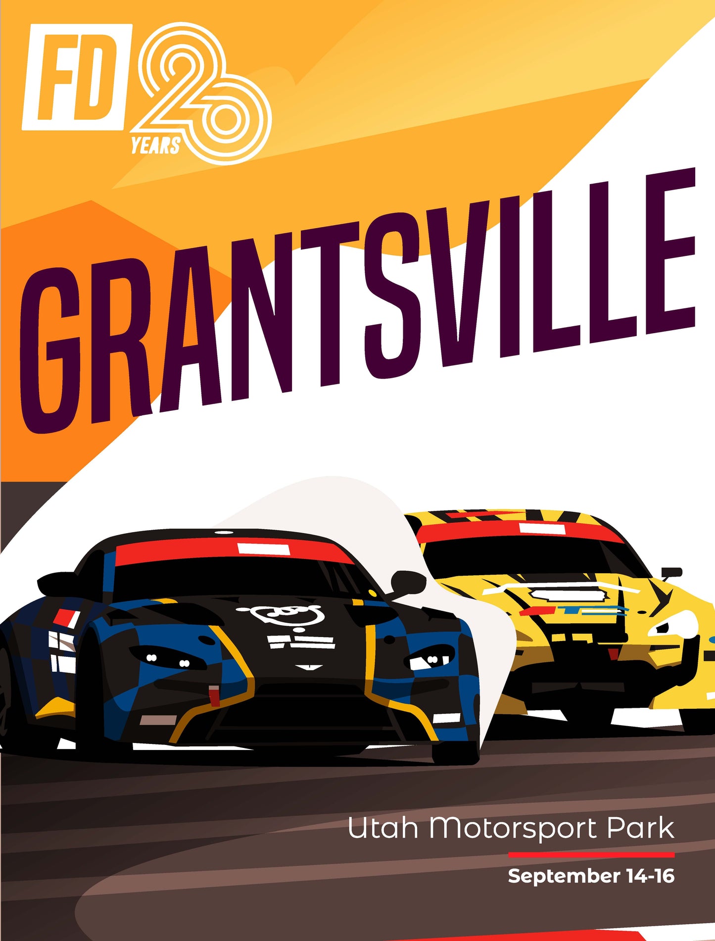 2023 Formula DRIFT Limited Edition Poster - Grantsville, UT